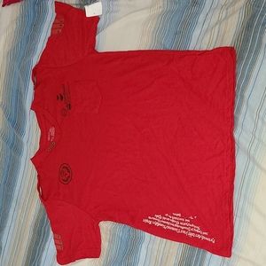NWT Vertical Sport Red T-Shirt New
